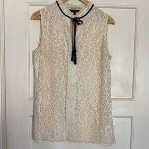 St. John sleeveless blouse